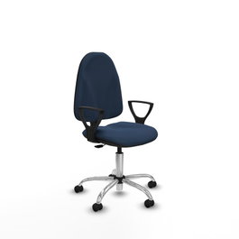 PIQUERAS Y CRESPO Silla de oficina Algarra Azul marino