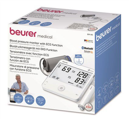 Beurer BM-95 Tensiómetro de Brazo con ECG y Bluetooth