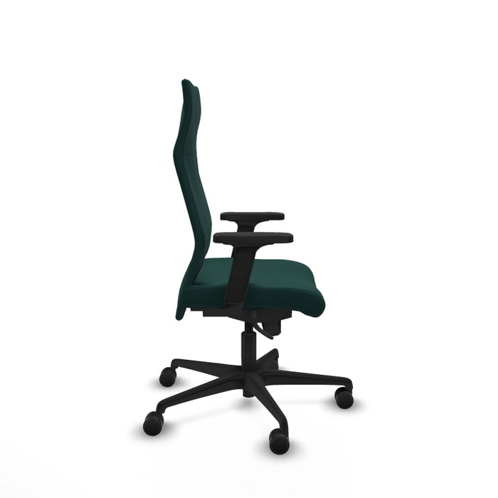 PIQUERAS Y CRESPO Sillón Albacete con mecanismo Sincro, Brazos 2D, Verde botella PIQUERAS Y CRESPO Sillón Albacete con mecanismo Sincro, Brazos 2D, Verde botella