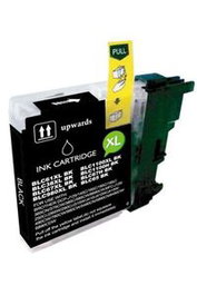LSM Cartucho de Tinta Compatible Negro para Brother LC980XL/LC1100XL