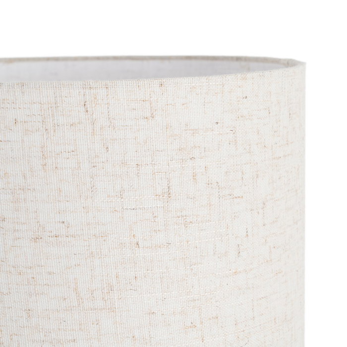 Ixia Lámpara de Mesa de Cerámica con Pantalla de Tejido