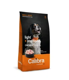 Calibra Dog Expert+ Adult Small Light&Steril Pollo 400g