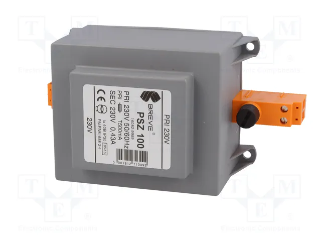 BREVE TUFVASSONS Transformador de red 100VA 230V AC/230V BREVE TUFVASSONS Transformador de red 100VA 230V AC/230V