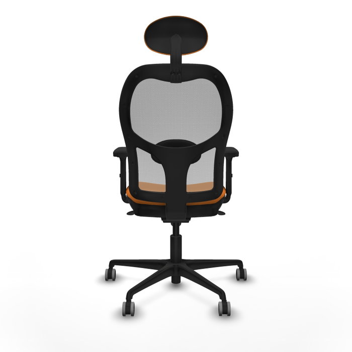 PIQUERAS Y CRESPO Silla de oficina Jorquera Sincro Naranja y Gris