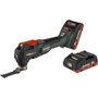 Metabo MT 18 LTX BL QSL Multitool Inalámbrica con 2 Baterías de 4.0Ah
