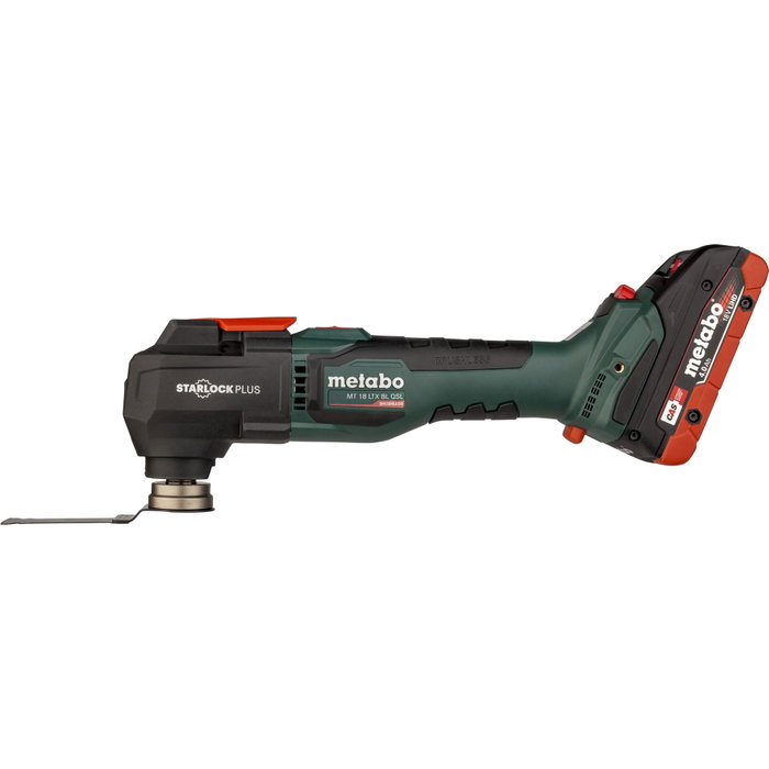 Metabo MT 18 LTX BL QSL Multitool Inalámbrica con 2 Baterías de 4.0Ah Metabo MT 18 LTX BL QSL Multitool Inalámbrica con 2 Baterías de 4.0Ah