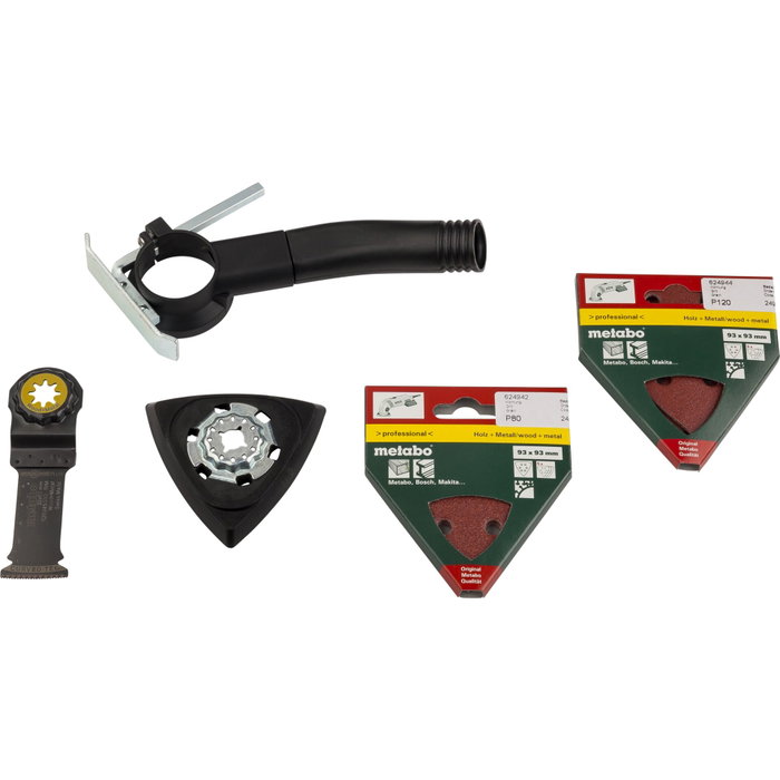 Metabo MT 18 LTX BL QSL Multitool Inalámbrica con 2 Baterías de 4.0Ah Metabo MT 18 LTX BL QSL Multitool Inalámbrica con 2 Baterías de 4.0Ah