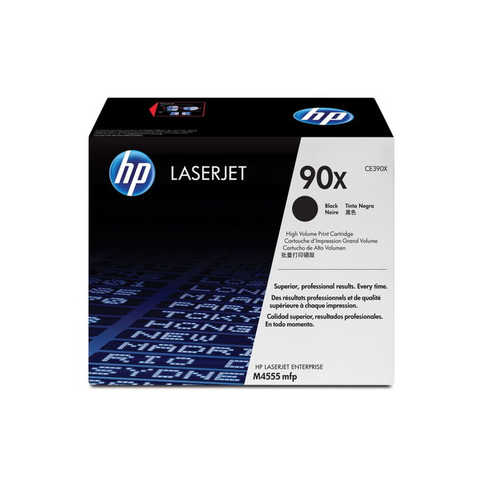 HP Cartucho de tóner 90X Negro (CE390X) de alta capacidad HP Cartucho de tóner 90X Negro (CE390X) de alta capacidad