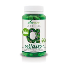 Soria Natural Verde Alfalfa Bio 80 Cápsulas Complemento Alimenticio