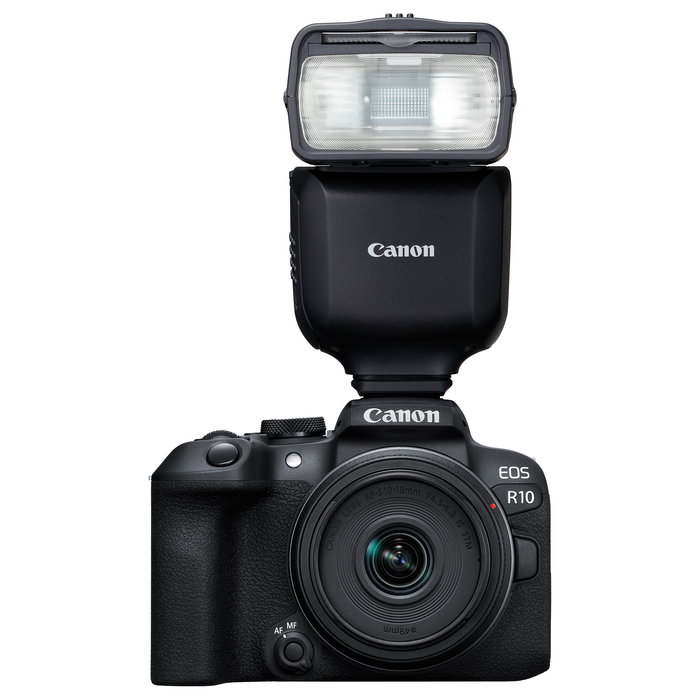 Canon Speedlite EL-10 Flash de Videocámara Externo, Guía 40m, Modo Estroboscopio, Compatible E-TTL I/II, para Cámaras Canon