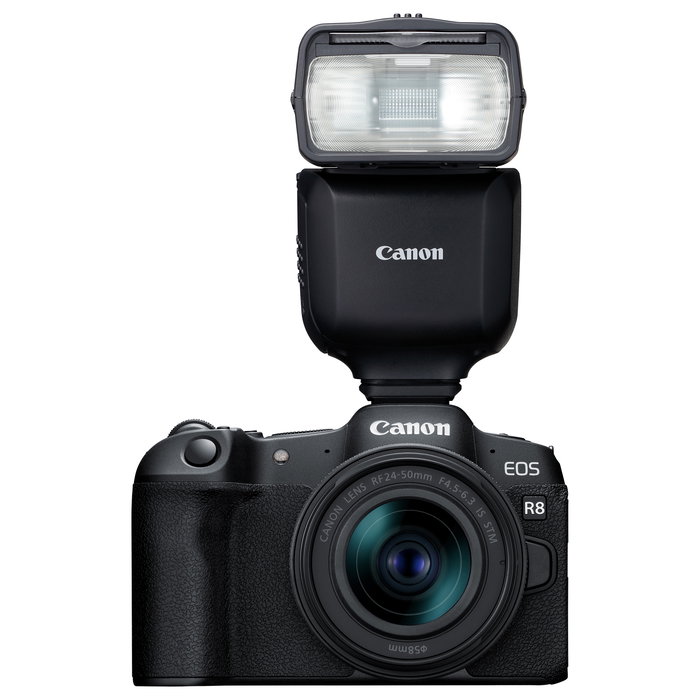 Canon Speedlite EL-10 Flash de Videocámara Externo, Guía 40m, Modo Estroboscopio, Compatible E-TTL I/II, para Cámaras Canon