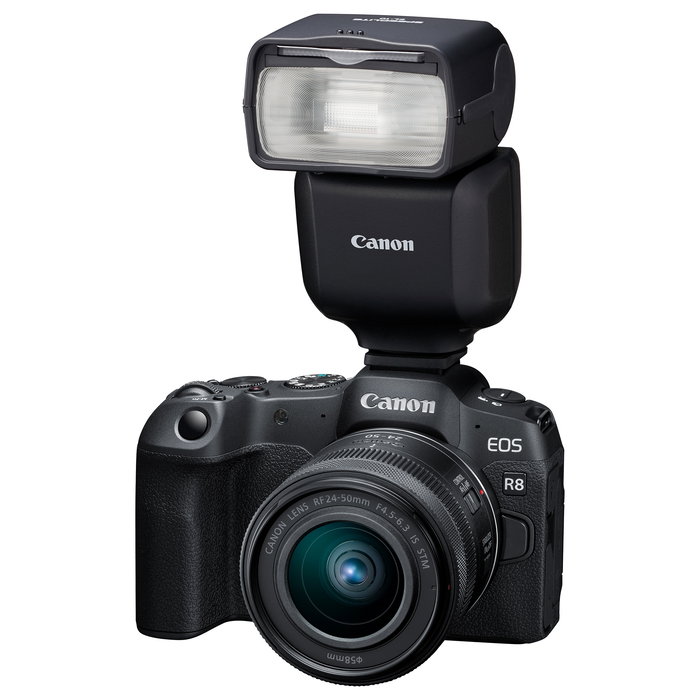 Canon Speedlite EL-10 Flash de Videocámara Externo, Guía 40m, Modo Estroboscopio, Compatible E-TTL I/II, para Cámaras Canon