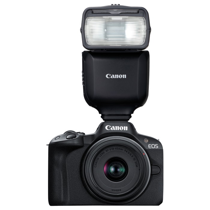 Canon Speedlite EL-10 Flash de Videocámara Externo, Guía 40m, Modo Estroboscopio, Compatible E-TTL I/II, para Cámaras Canon
