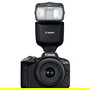 Canon Speedlite EL-10 Flash de Videocámara Externo, Guía 40m, Modo Estroboscopio, Compatible E-TTL I/II, para Cámaras Canon