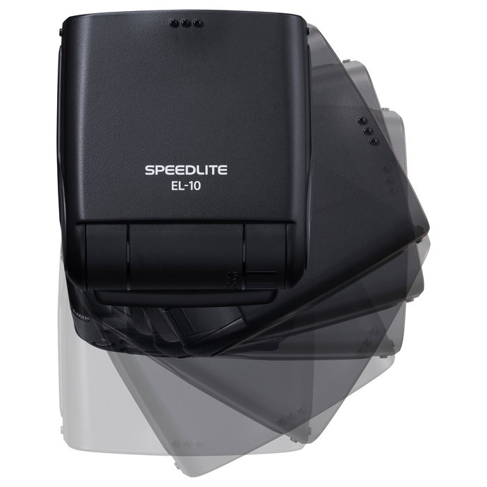 Canon Speedlite EL-10 Flash de Videocámara Externo, Guía 40m, Modo Estroboscopio, Compatible E-TTL I/II, para Cámaras Canon