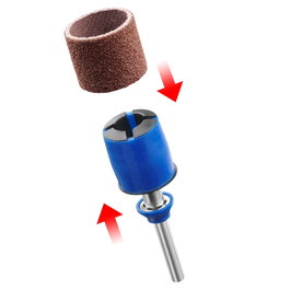 Dremel SC407 EZ SpeedClic Mandril y Bandas de Lijado