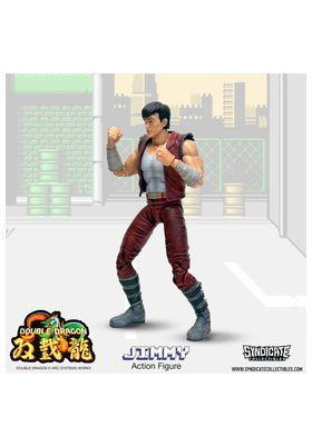 Jimmy Lee Deluxe Action Figura 18 Cm Double Dragon