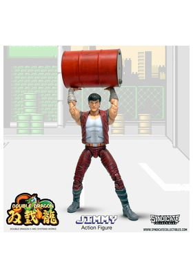Jimmy Lee Deluxe Action Figura 18 Cm Double Dragon