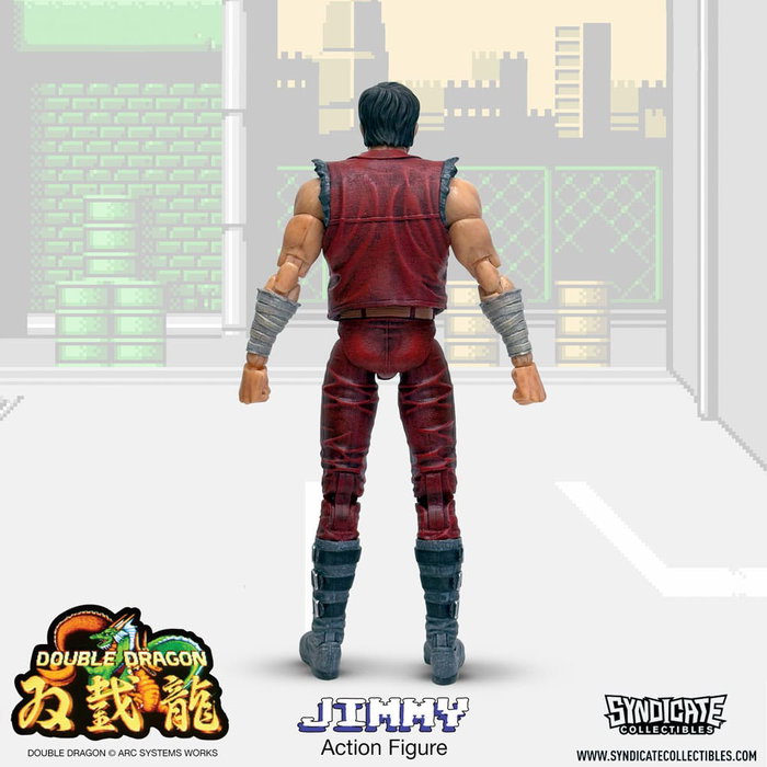 Double Dragon Figura Deluxe 1/12 Jimmy 18 cm
