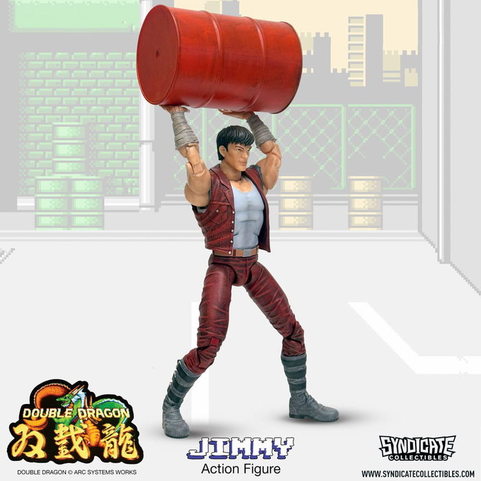 Double Dragon Figura Deluxe 1/12 Jimmy 18 cm