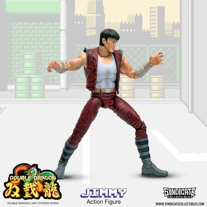Double Dragon Figura Deluxe 1/12 Jimmy 18 cm