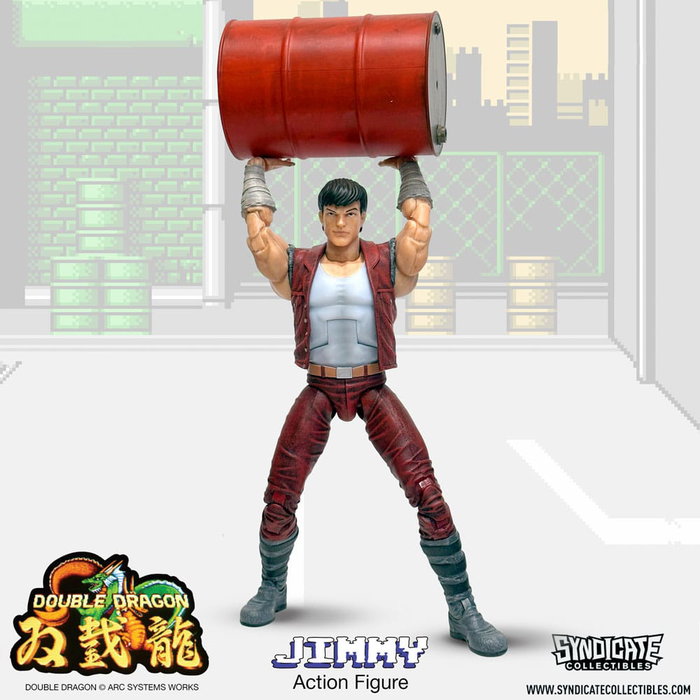Double Dragon Figura Deluxe 1/12 Jimmy 18 cm