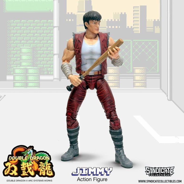Double Dragon Figura Deluxe 1/12 Jimmy 18 cm