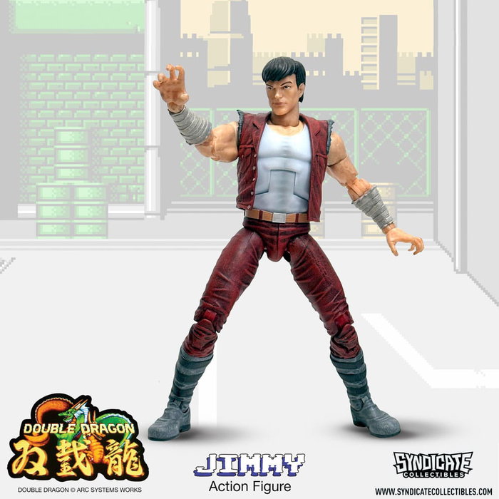 Double Dragon Figura Deluxe 1/12 Jimmy 18 cm