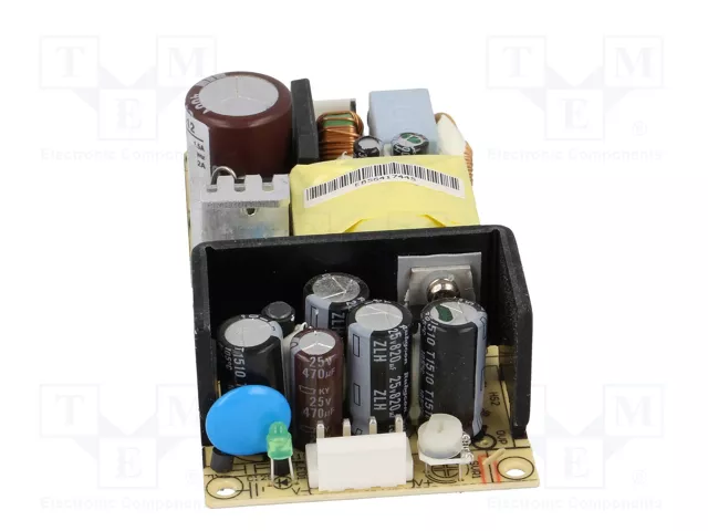 MEAN WELL EPS-65-12 Alimentador de impulso abierto 65,04W 12V DC