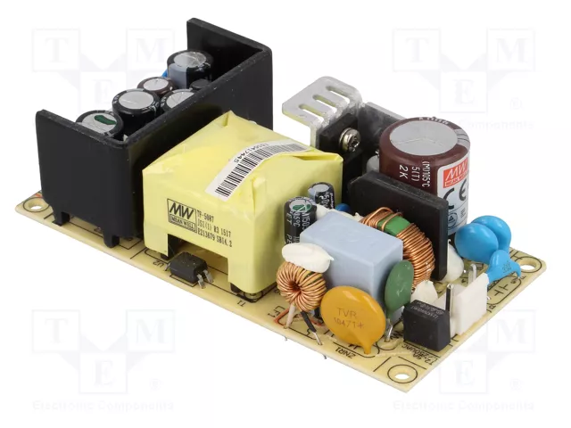 MEAN WELL EPS-65-12 Alimentador de impulso abierto 65,04W 12V DC