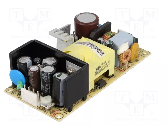 MEAN WELL EPS-65-12 Alimentador de impulso abierto 65,04W 12V DC