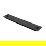 ROLINE 26.30.0001 Tapa Ciega de Acero Negro 2U para Rack 19 Pulgadas (48.3 cm), Snap-in