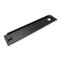 ROLINE Tapa ciega Snap-in de 19 pulgadas, 2U, Negro