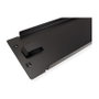 ROLINE Tapa ciega Snap-in de 19 pulgadas, 2U, Negro