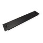 ROLINE Tapa ciega Snap-in de 19 pulgadas, 2U, Negro