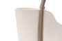 Lucky Bees 1264 Bolso Tote Crema Polipiel Elegante y Duradero para Mujer, Amplio Interior con Bolsillo y Correa Larga 30cm Caída