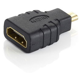 EQUIP Adaptador Micro HDMI a HDMI 118915 Negro