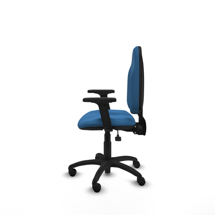 PIQUERAS Y CRESPO Silla de oficina Algarra con mecanismo Asincro, Azul claro PIQUERAS Y CRESPO Silla de oficina Algarra con mecanismo Asincro, Azul claro