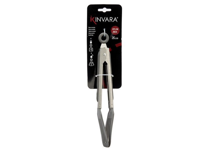 Kinvara Pinza Cocina Innox Nylon Pequeña 26 x 5.5 x 4 cm (Set de 36)