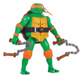 Playmates Ninja Turtles: Caos Mutante Ninja Shouts Figura Michelangelo