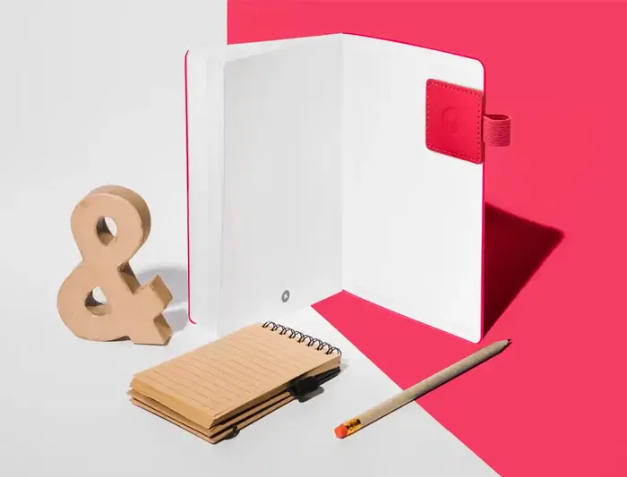 Antartik Portabolígrafos Autoadhesivo para Cuaderno Note con Elástico hasta 15 mm, Fucsia, 40x40 mm Antartik Portabolígrafos Autoadhesivo para Cuaderno Note con Elástico hasta 15 mm, Fucsia, 40x40 mm