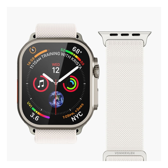 Vonmählen Classic Nylon Loop Cream 38 / 40 / 41 mm