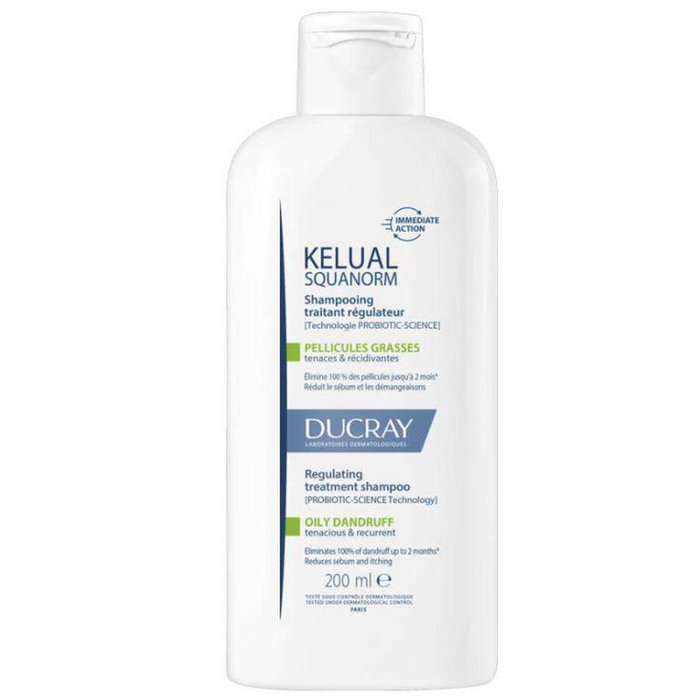 Ducray Kelual Squanorm Champú Anticaspa Grasa 200ml Ducray Kelual Squanorm Champú Anticaspa Grasa 200ml