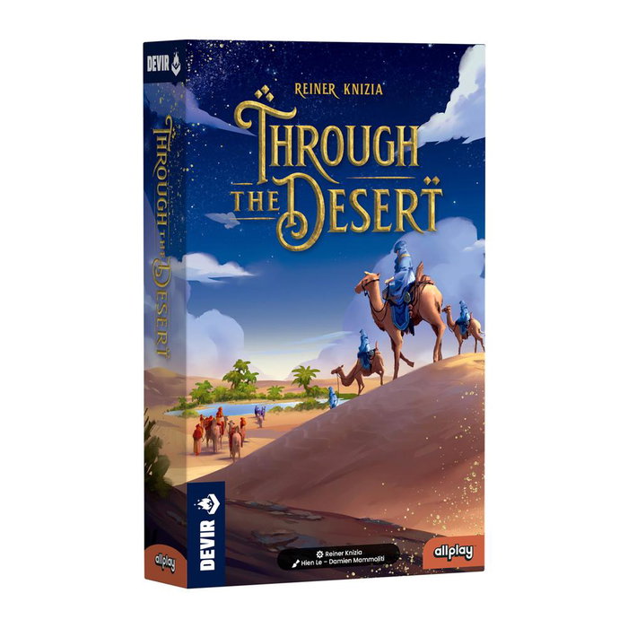 Allplay Through the Desert Juego de Mesa Estrategia Oasis y Camellos Allplay Through the Desert Juego de Mesa Estrategia Oasis y Camellos