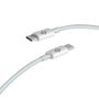 Subblim Cable Plus 100W USB-C a USB-C 2m Blanco