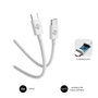Subblim Cable Plus 100W USB-C a USB-C 2m Blanco