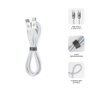 Subblim Cable Plus 100W USB-C a USB-C 2m Blanco