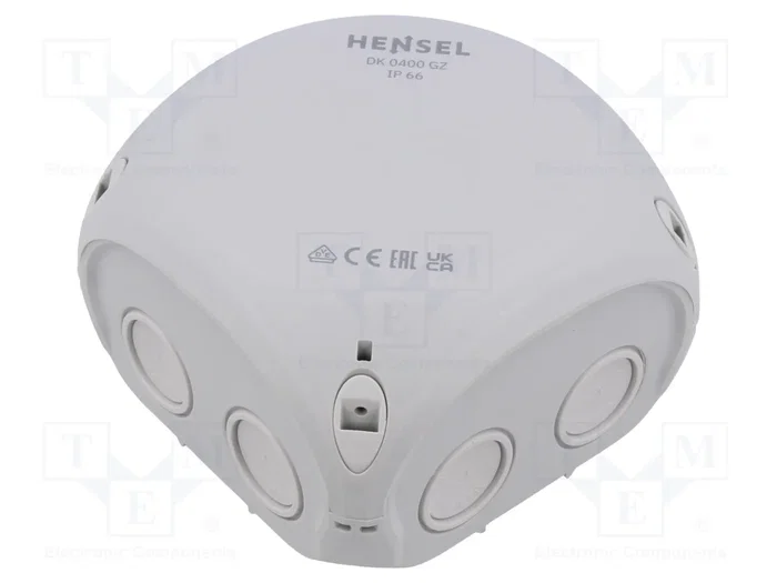 HENSEL DK-0400-GZ Caja de Conexiones ENYCASE® Gris HENSEL DK-0400-GZ Caja de Conexiones ENYCASE® Gris