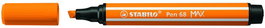 Rotulador Fibra Stabilo Pen 68 Max Naranja (Set de 5)