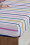 L'essentiel linge de maison Funny Cizgili - Yellow Juego de Sábanas Individuales, Amarillo, 65% Algodón/35% Poliéster, 120 Hilos, Funda 100x200 cm + Funda Almohada 50x70 cm